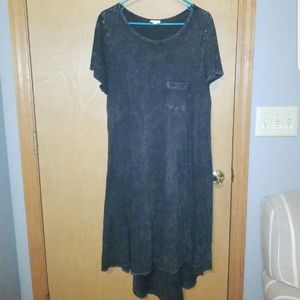 🦄 Lularoe Carly Black Acid Wash 🦄